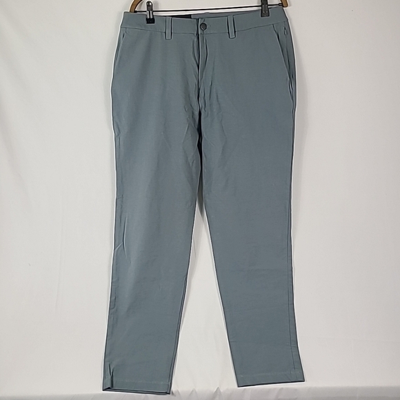 NWT Lululemon Men's ABC Slim Fit Trouser 34x30 Versa Twill Blue Grey - Picture 1 of 7